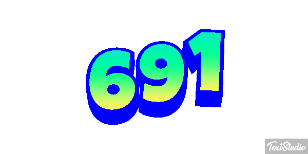 691 Text effect