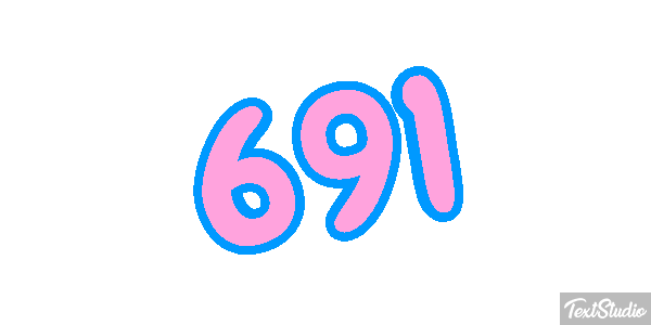 691 Text effect