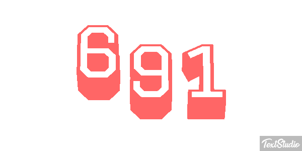 691 Text effect