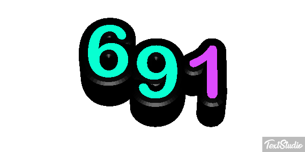691 Text effect