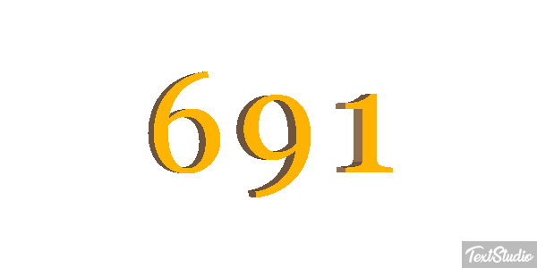 691 Text effect