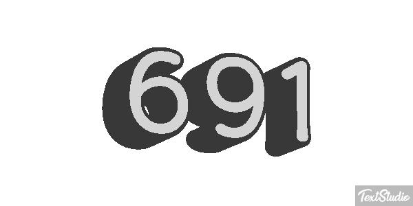 691 Text effect