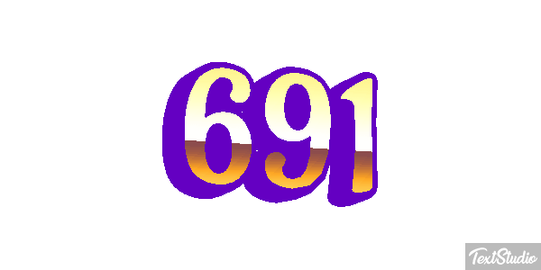 691 Text effect