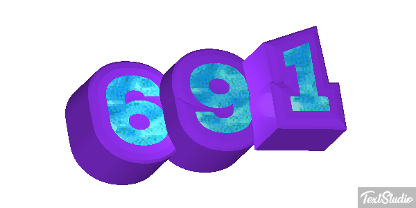 691 Text effect