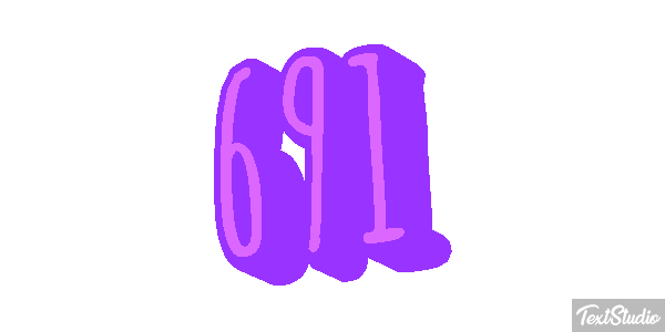 691 Text effect