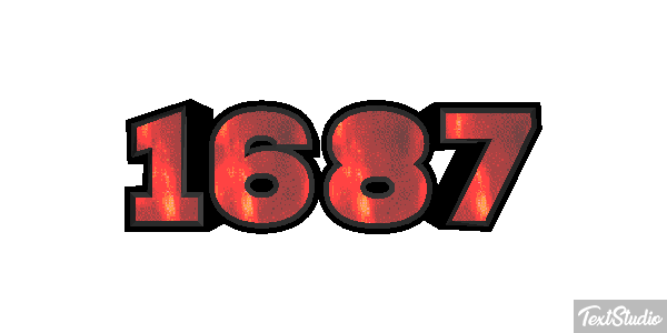 1687 Text effect