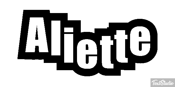 Aliette Texteffekt