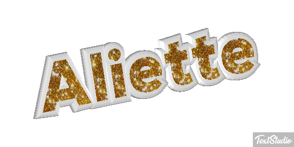 Aliette Texteffekt