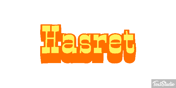 Hasret Efekt tekstowy