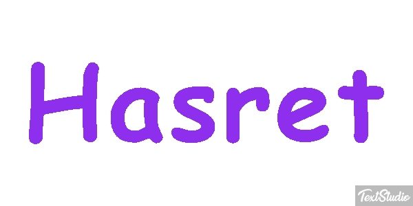 Hasret Efekt tekstowy