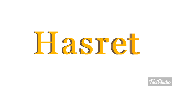 Hasret Efekt tekstowy
