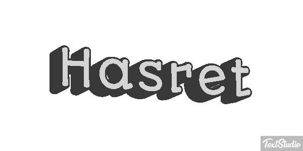Hasret Efekt tekstowy