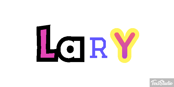 Lary Efecto de texto