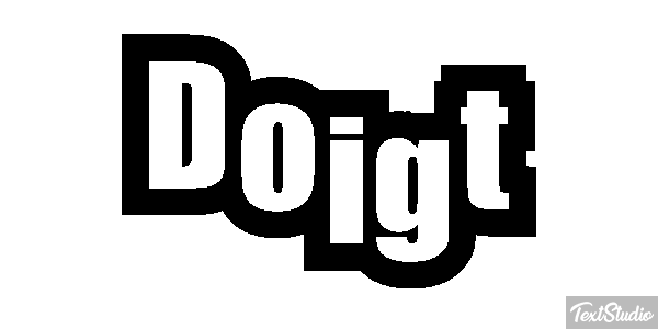 Doigt Effet de texte