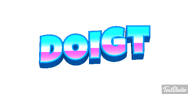 Doigt Effet de texte
