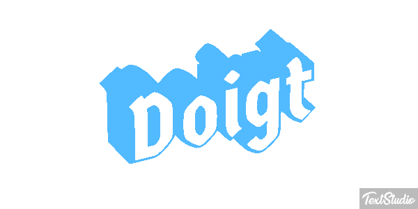 Doigt Effet de texte