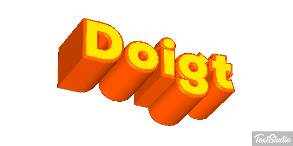 Doigt Effet de texte
