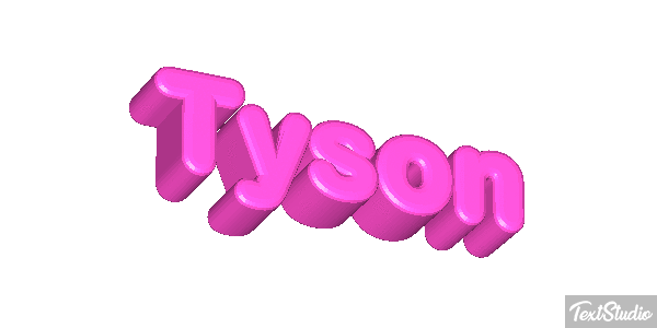 Tyson Effet de texte
