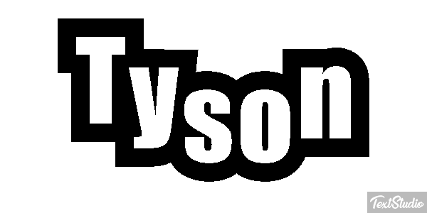 Tyson Effet de texte