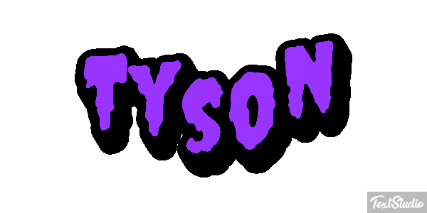 Tyson Effet de texte