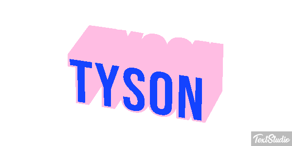Tyson Effet de texte