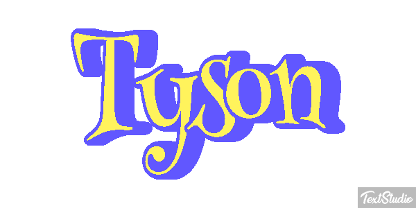 Tyson Effet de texte