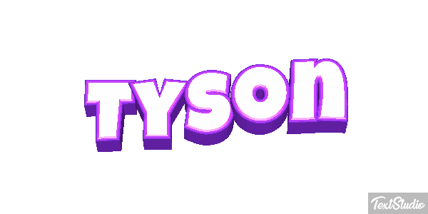 Tyson Effet de texte