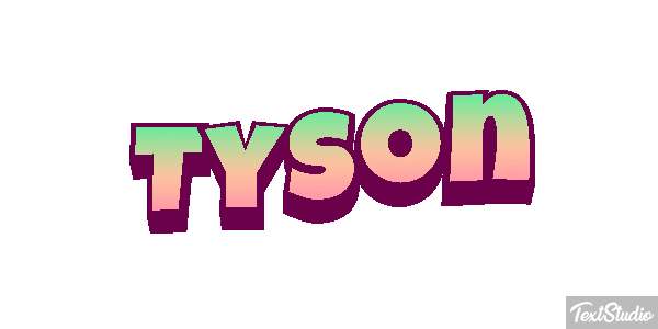 Tyson Effet de texte