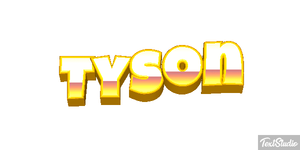 Tyson Effet de texte