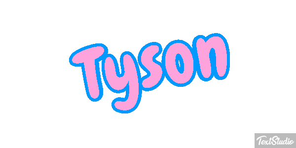 Tyson Effet de texte