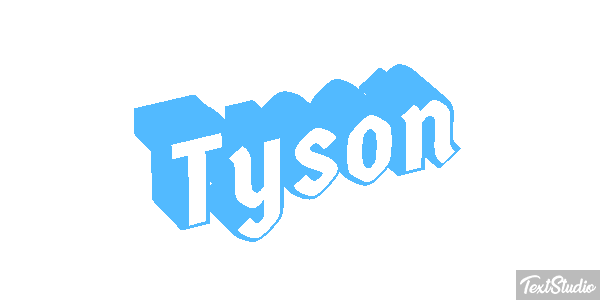 Tyson Effet de texte