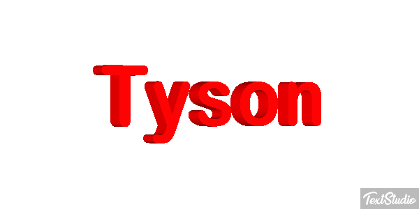 Tyson Effet de texte