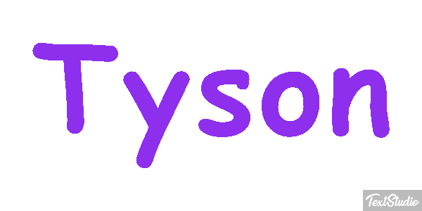 Tyson Effet de texte