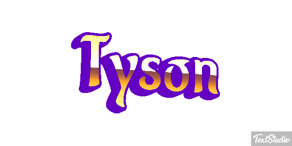 Tyson Effet de texte