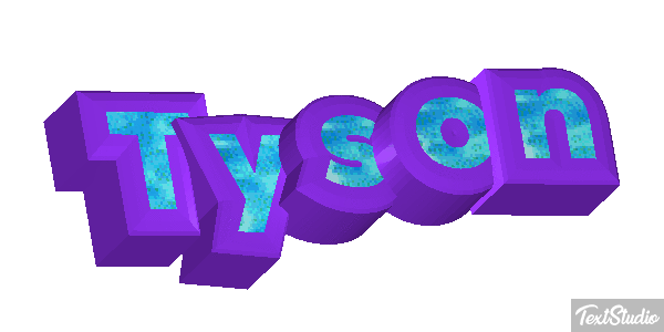 Tyson Effet de texte