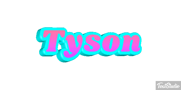 Tyson Effet de texte