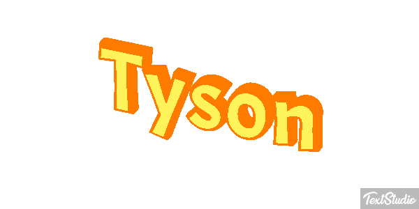 Tyson Effet de texte