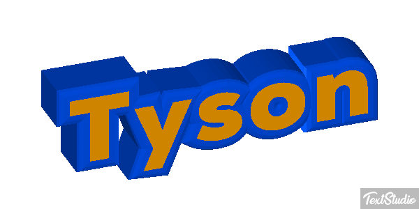 Tyson Effet de texte