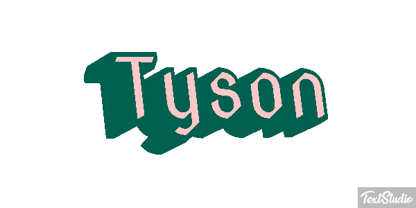 Tyson Effet de texte