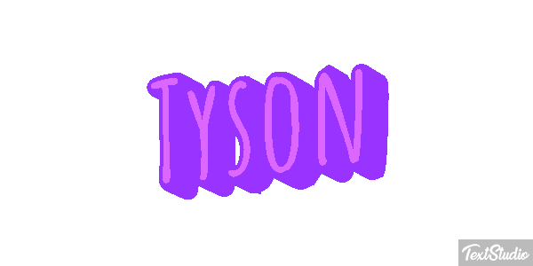 Tyson Effet de texte