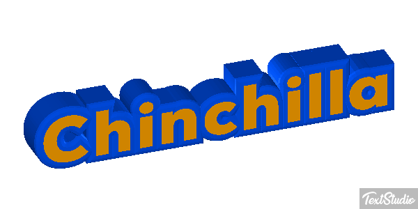 Chinchilla Effet de texte
