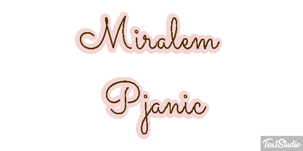 Miralem Pjanic Text effect