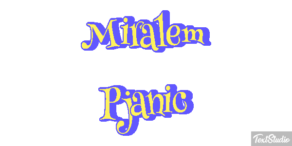 Miralem Pjanic Text effect