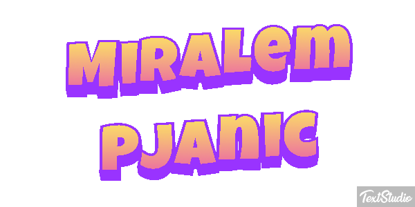 Miralem Pjanic Text effect