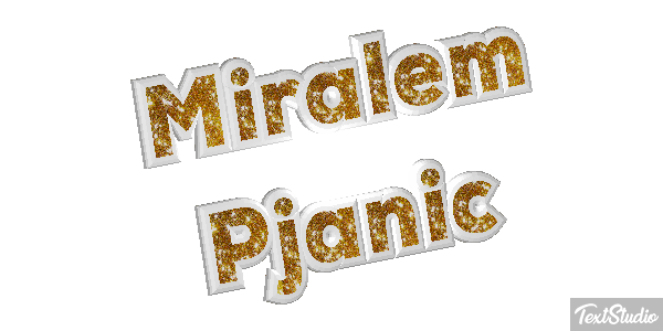 Miralem Pjanic Text effect