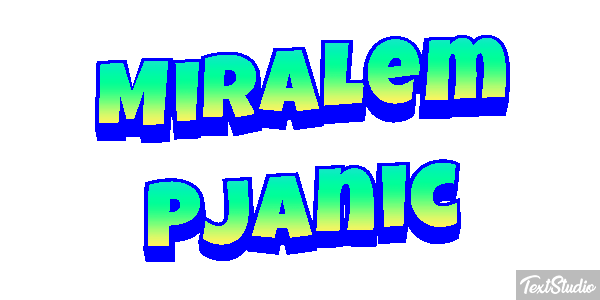 Miralem Pjanic Text effect