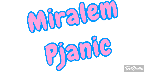 Miralem Pjanic Text effect