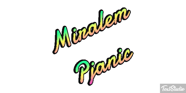 Miralem Pjanic Text effect