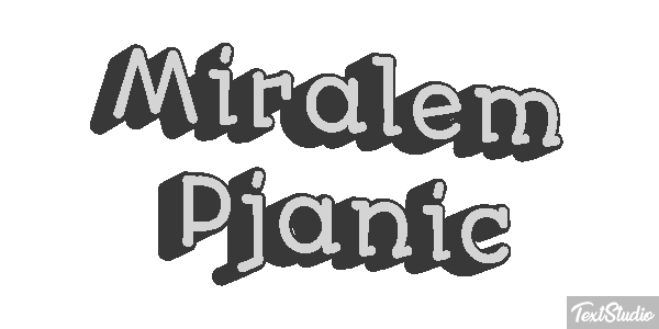 Miralem Pjanic Text effect