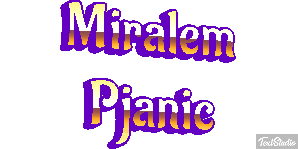 Miralem Pjanic Text effect